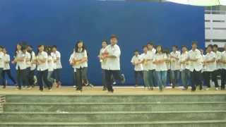 Dân vũ C6 (2014) - THPT Phú Nhuận (Hoedown Throwdown + Té Nước + Waka Waka)