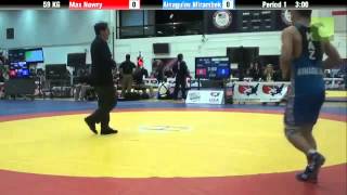 59 KG QF  Мейрамбек Айнагулов - Макс Норври 59 кг QF 30.01.2015