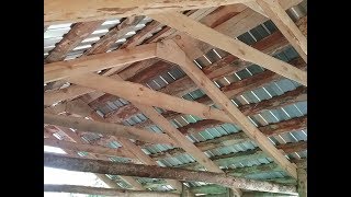 Двускатная крыша. Как сделать самому