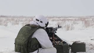 Учение мотострелков в Кемеровской области