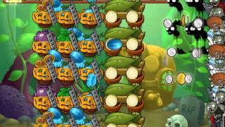 Plants vs zombies - выживание дзен сад водный (бесконечно)