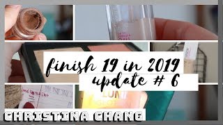 Finish 19 in 2019 || UPDATE # 6 || #projectpan2019