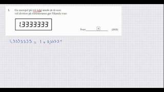 Uppgift 1 (Ma 1b/c)