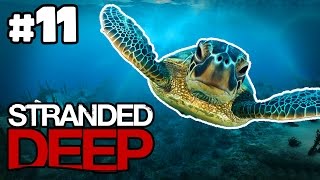Stranded Deep - "TURTLES" CASTAWAY Survival! (Stranded Deep #11)