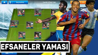 DLS 19 Efsane Oyuncular Yaması! Ronaldinho, Maradona, Pele...