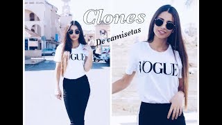 Clones de Camisetas !!  GUESS,TOMY JEANS,VOGUE,GUCCI.../ CarmenCarrión