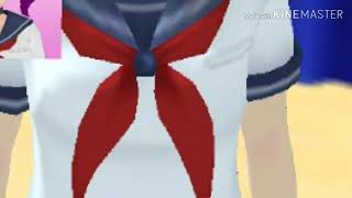 Персонажи yandere simulator в high school simulator (извините что их почти не видно)