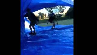 Tarp surfing at Mullaz