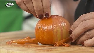 Truco: Cómo pelar fácilmente un tomate
