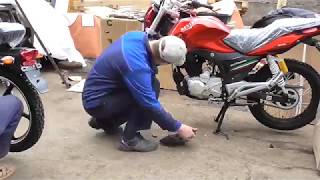 Сборка мотоцикла DESTRA 150