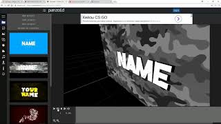 Сайт Панзоид для создания интро