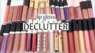 DECLUTTER & SWATCHES: Lip Gloss