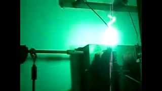 Электрическая дуга в ЗРУ 25 кВ (The electric arc in the switchgear 25 kV)