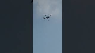 Elicottero in volo sopra il meratese