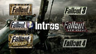 Todas las intros de la saga fallout 1997-2015