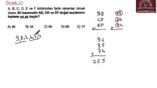 KPSS Matematik - Basamak Analizi 2.Ders - Basamak Çözümleme - 2