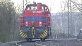 Rangierbahnhof Köln Gremberg, HGK Mak, 2x Chemion Mak, BR294, 2x BR140, BR185