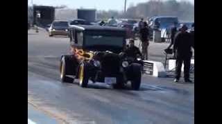 1927 model T,  Mild sb with twin turbo  9.04 @ 151 mph
