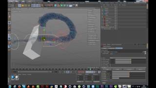 Уроки Cinema 4D: Движение воды по сплайну (RealFlow, Adobe After Effects, timewarp)