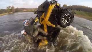 Квадроциклы // Покатушки // Yamaha Grizzly ATV VS Brp XMR