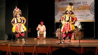 Ladies Yakshagana Dance Drama : Sudhanvarjuna Kalaga at Delhi Karnataka Sangha