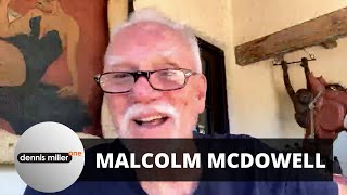 Actor Malcolm McDowell can't believe he gets paid to do this