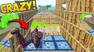 WORLD'S BIGGEST BOUNCE PAD TRACK! - Fortnite Funny Fails and WTF Moments! #241 (Daily Moments)