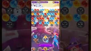 Bubble Witch 3 Saga Level 24 ~ 3 stars ~ no boosters