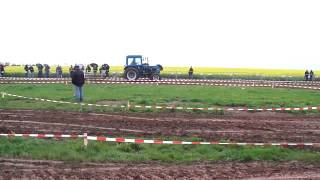 Belarus-Turbo und Deutz beim schlitten ziehen in reinholterode
