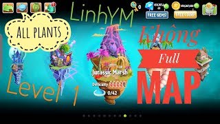 PVZ2 6.9.1 Hack 0 sun No reload All Plant Level 1 Không Full Map Plants vs Zombies 2 max coin gem