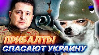 ПРИБАЛТЫ СПАСАЮТ УКРАИНУ и заваливают её ништяками...