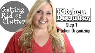 Decluttering, Cleaning, Organizing Kitchen - Under Sink and Baking Drawer