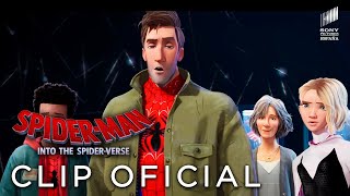 SPIDER-MAN: UN NUEVO UNIVERSO. Detrás de la máscara. Ya en cines.