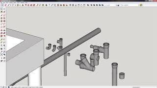 Развертка труб Sketchup