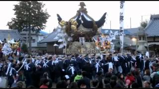 平成24年北条節句祭り本宮、住吉神社宮入
