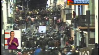 Marchas en Quito