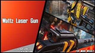 FALLOUT 4 ARMI - WEAPONS MOD: Wattz Laser Gun 3000