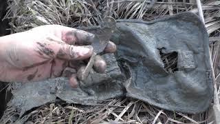 Коп по войне // Взорванный артиллерийский блиндаж // Search of subject of ww2