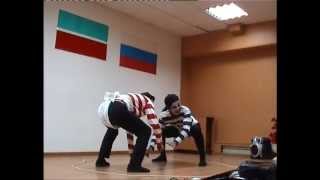 05.05.2012 6 Japaneses. Pantomime "Sumo"  Японцы Пантомима СУМО