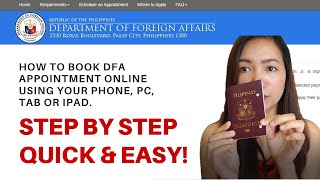 2020 DFA PASSPORT ONLINE  APPOINTMENT| GRACHIELLA MARIA| VLOG#7