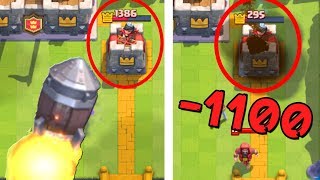 ШОК !!! -1100 ХП у ВЫШКИ с 1 РАКЕТЫ !!! НЕВЫПОЛНИМЫЙ ЧЕЛЛЕНДЖ в Clash Royale !!!