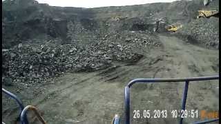 работа на белазе   work on large trucks in Russia