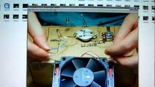 Генератор Бедини из кулера часть2-The generator of the Bedini fan PART2