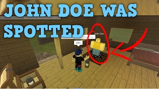 INSANE FOOTAGE OF JOHN DOE FOUND ON ROBLOX GAME!!!