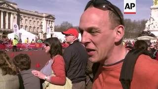 Tributes to Boston, extra security at London race; Bethlehem holds first marathon