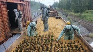 Разлив Брома в Челябинске. 1 сентября 2011года. /Technogenic accident in Chelyabinsk