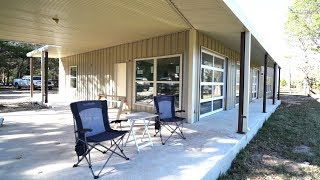 Barndominium on the lake update - Texas Barndominiums Episode 62