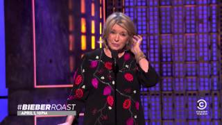 Martha gears up for the #BieberRoast