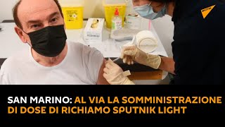 San Marino: al via la somministrazione di dose di richiamo Sputnik Light