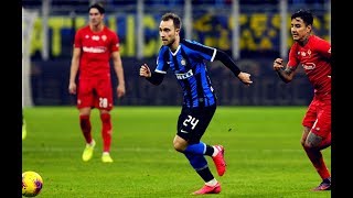 Christian Eriksen Vs Fiorentina（29/01/2020）19-20 Coppa Italia HD 1080i by轩旗
